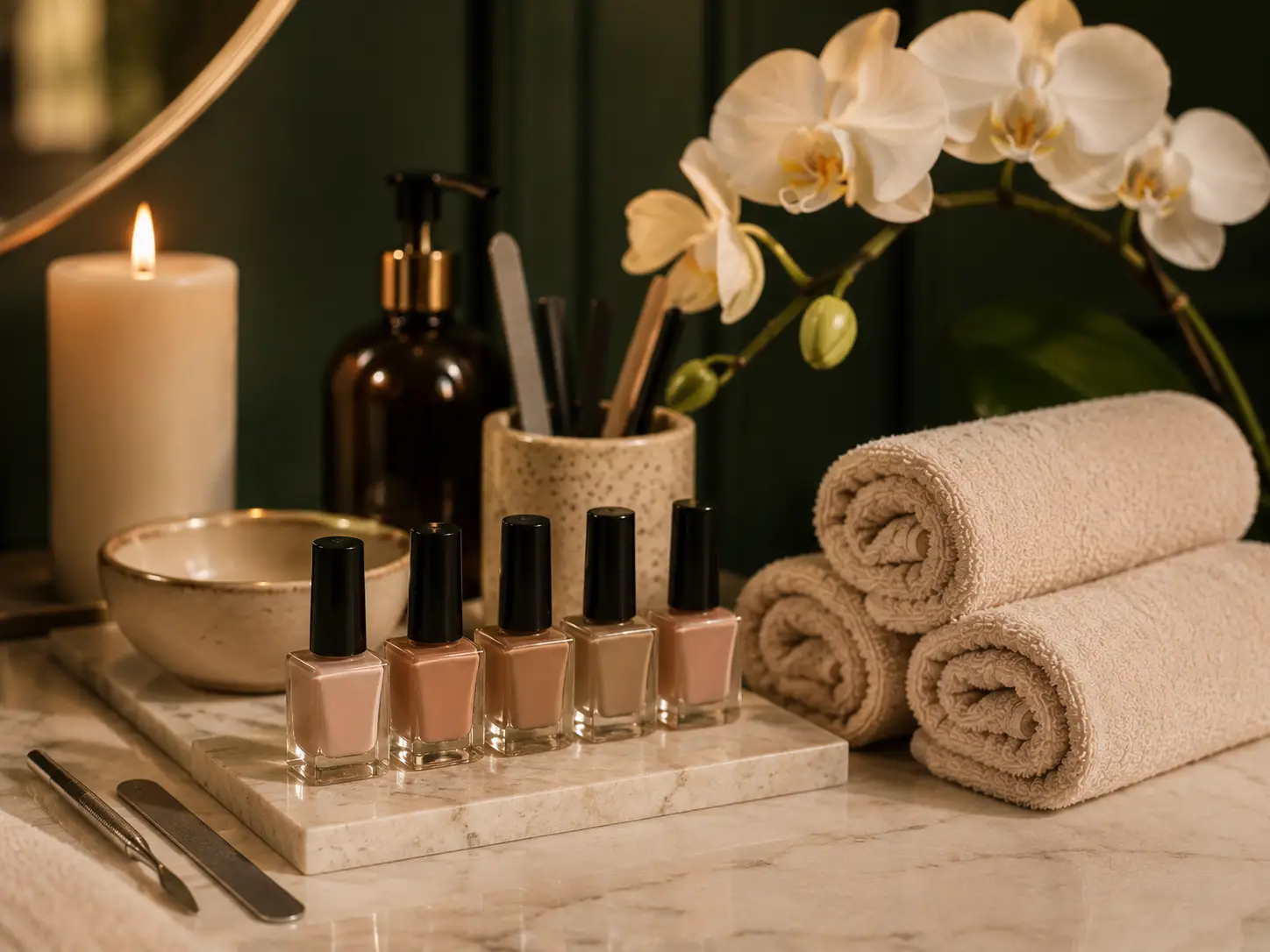 Men's manicure at Comfort Spa, Sukuta