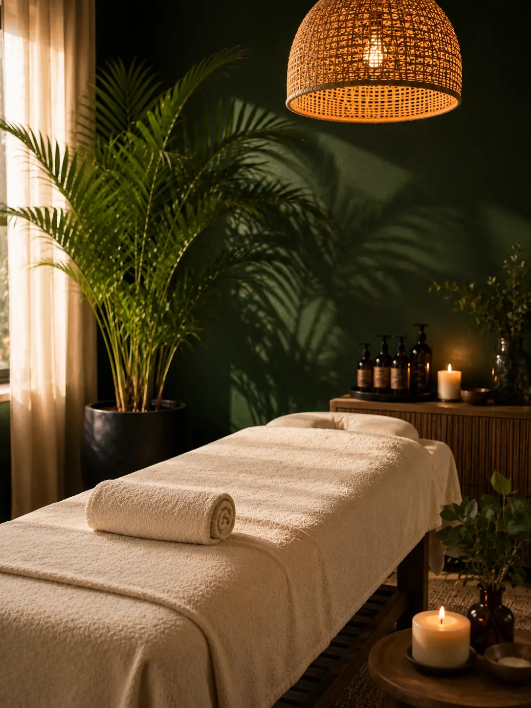 Treatment room at Comfort Spa, Sukuta